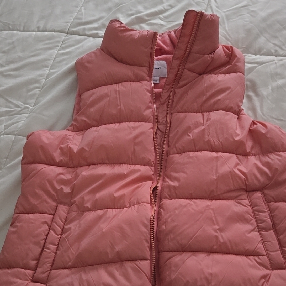 Pink Puffer Vest